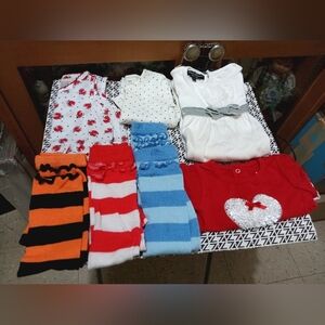Baby Girl Clothes Bundle Of 10